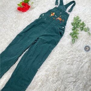 Rare Winnie the Pooh corduroy overalls